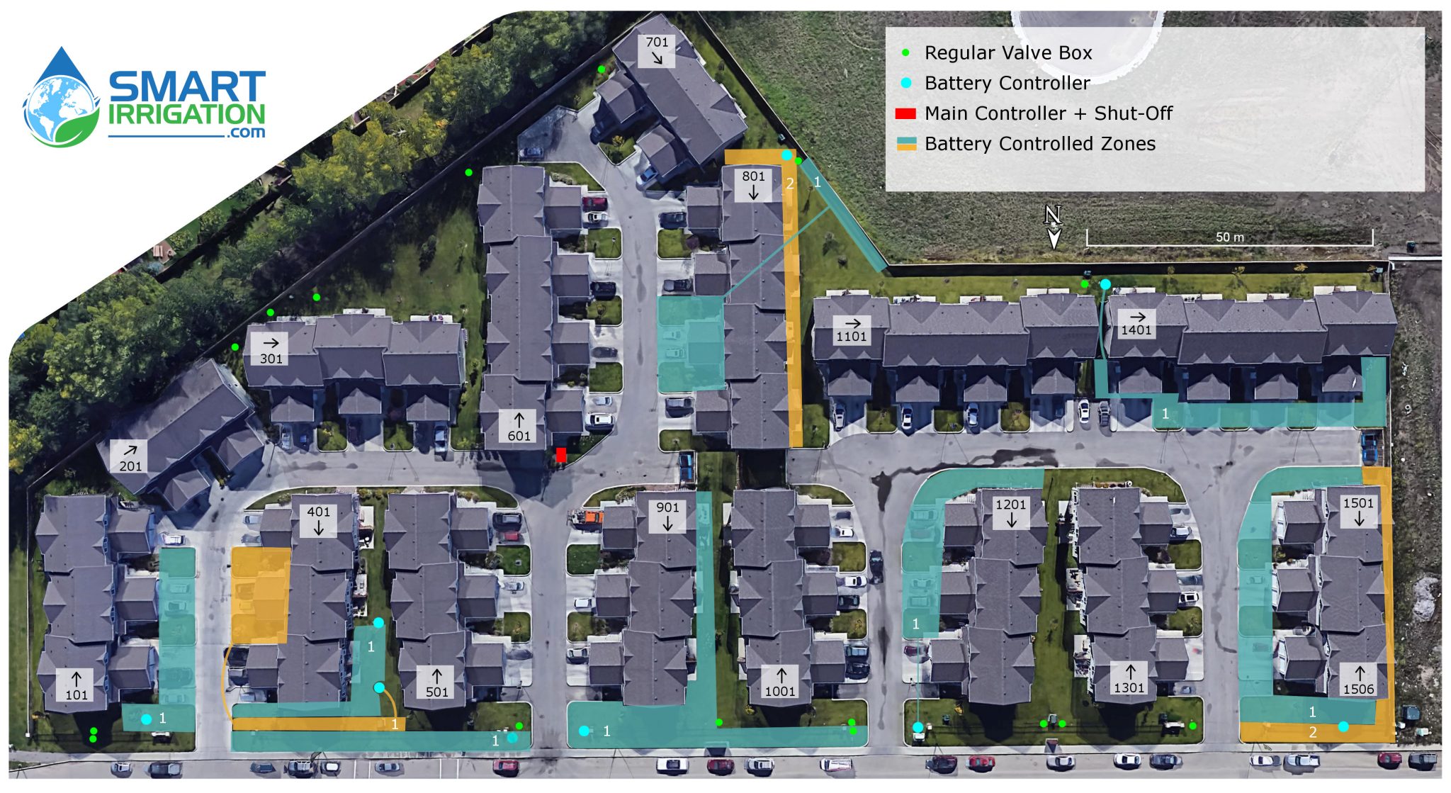 Irrigation Zone Charts Smart Irrigation